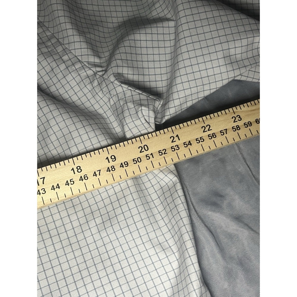 J.CREW Ludlow Classic Dress Shirt White Check 16 35 100% Cotton 20" Chest - Picture 10 of 10